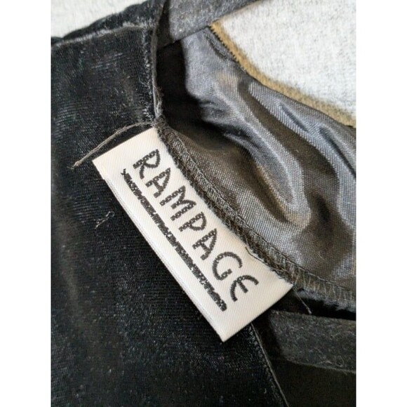 Rampage Black and Purple Prom Dress - Picture 3 of 10